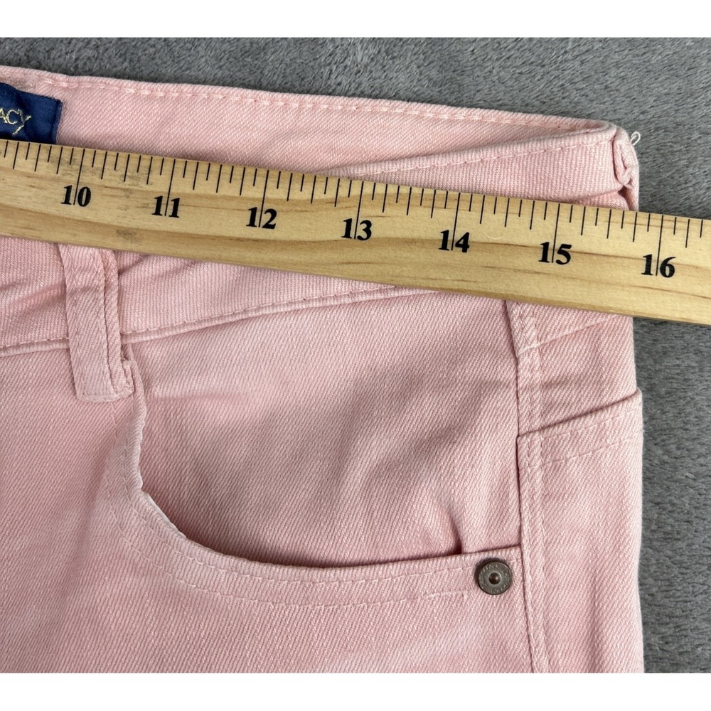 Democracy Women's Straight Leg Jeans - Light Pink - Picture 7 of 14